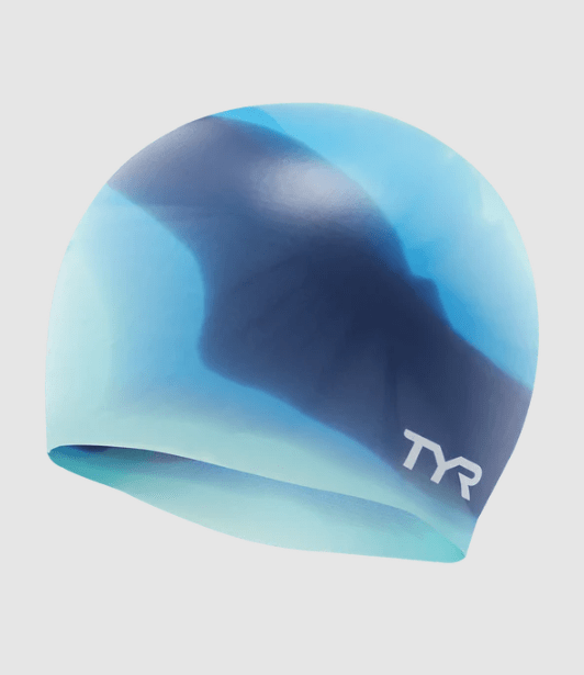 TYR Multi Color Silicone Swim Cap - East Valley Sports Swim CapSwim Cap