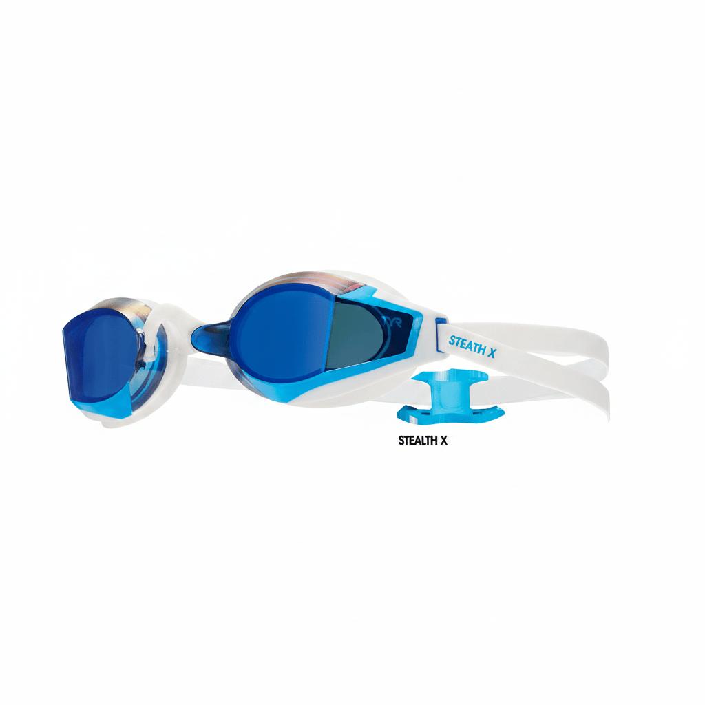 TYR Stealth X Race Mirrored Goggle - East Valley Sports GoggleGoggle
