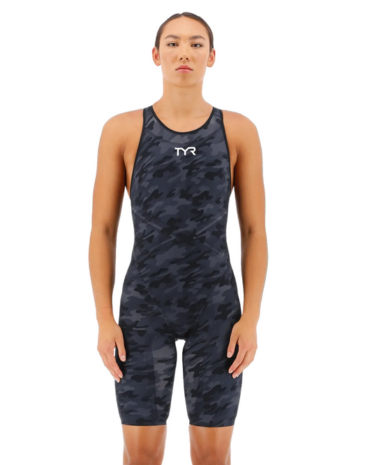 TYR Venzo Camo Open Back Technical Suit - East Valley Sports