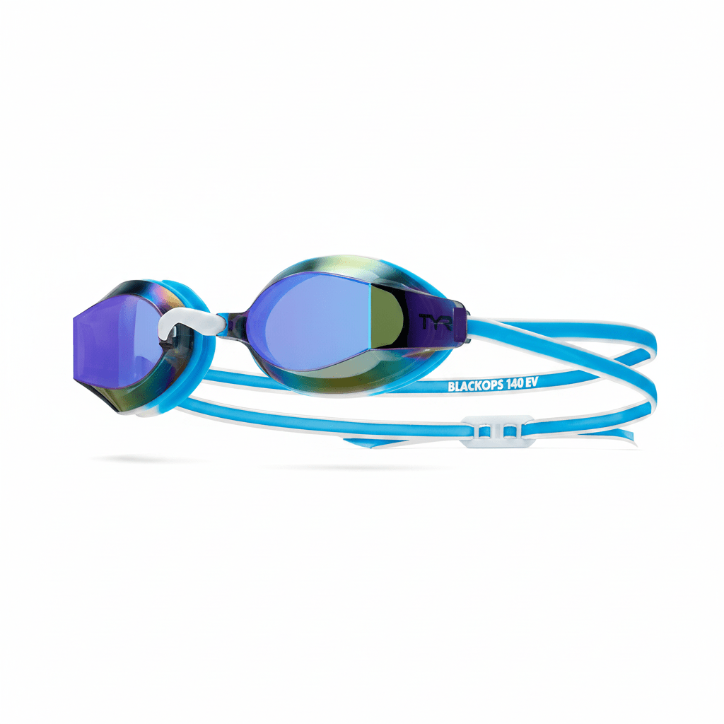 TYR Youth Black Ops 140EV Racing Mirrored Goggle - East Valley Sports GoggleGoggle