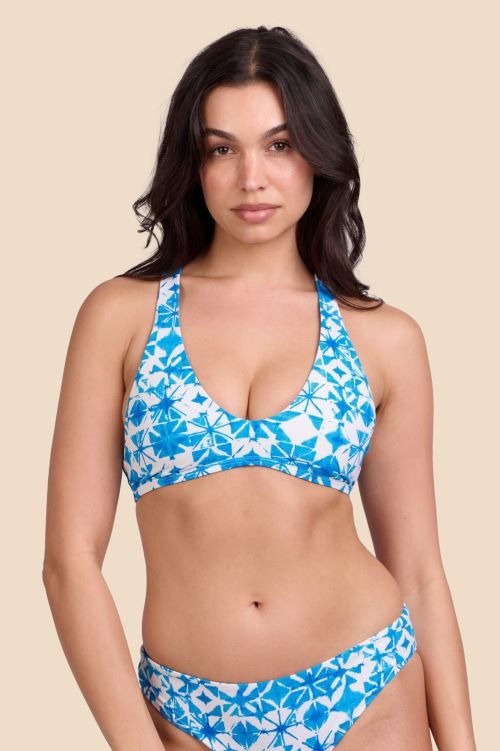 Jolyn Surf Doris Bikini Top Print