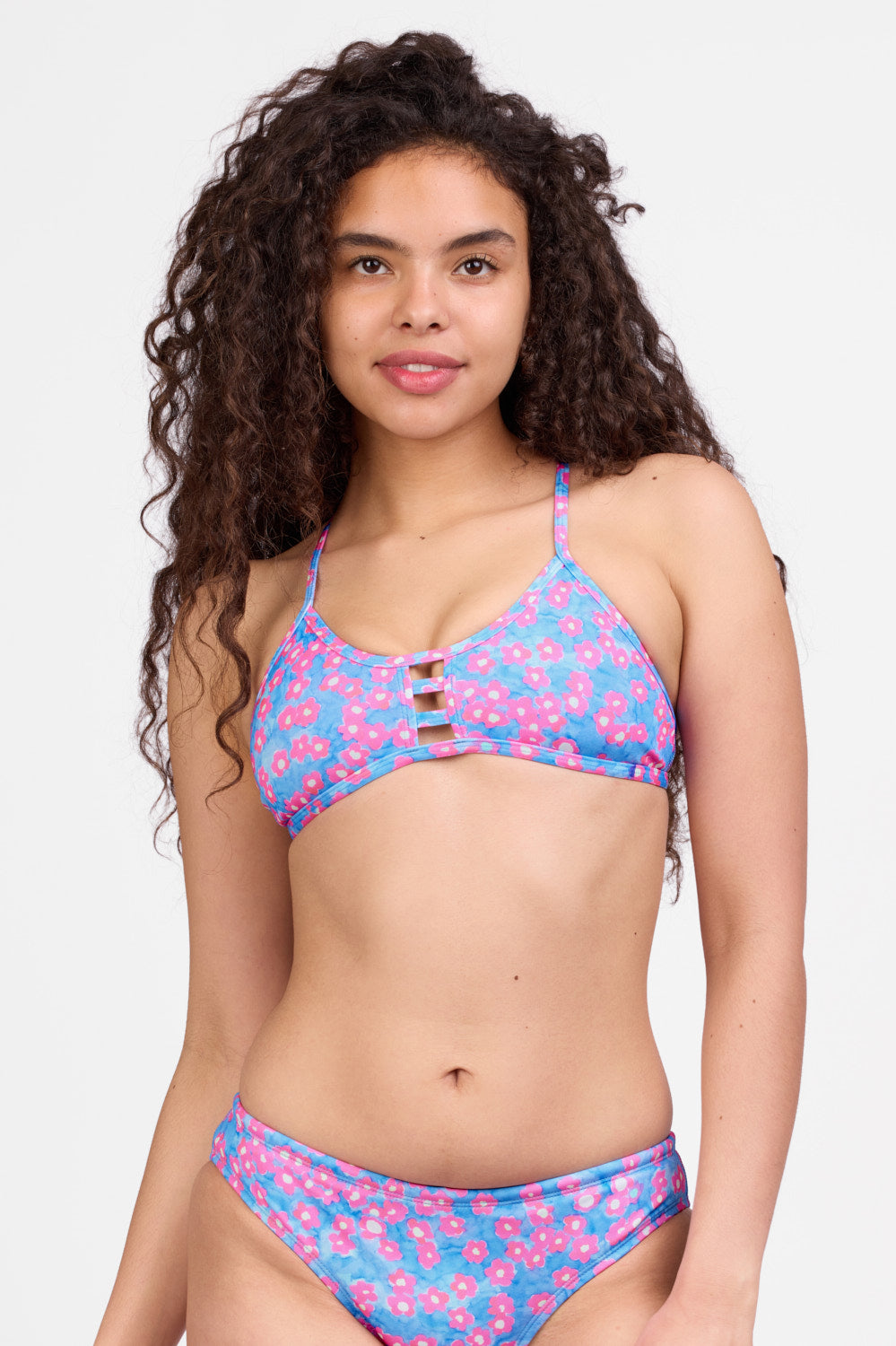 JOLYN Tomcat Bikini Top Print - Moody