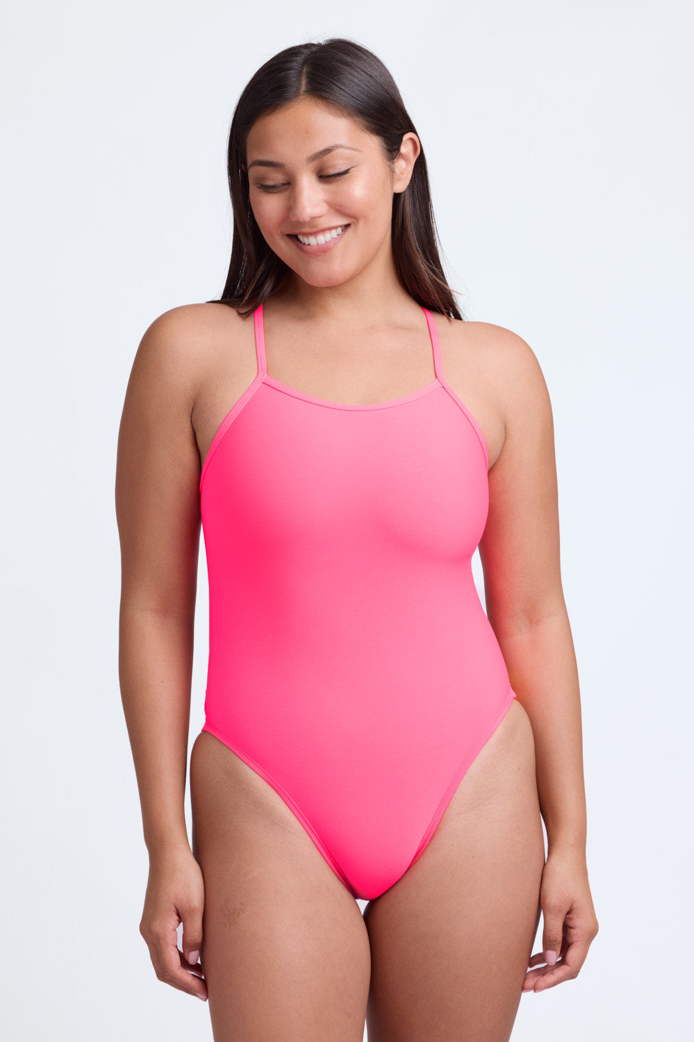 JOLYN Gavin One Piece Contrast - Hot Pink/Red/Strawberry